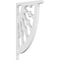 Ekena Millwork Classic Wagon Wheel Architectural Grade PVC Bracket , 5/8"W X 6 1/2"D X 11"H BKTP01X06X11CW - alternate 1
